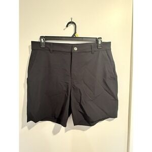 Avalanche Men's 7" Nylon Spandex Stretch Woven Short Dark Navy Blue Medium